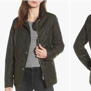 Barbour Sandsend Waxed Cotton Utility Jacket